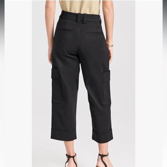 NWT Vince Utility Crop Pants Black Size 0 - Picture 7 of 16